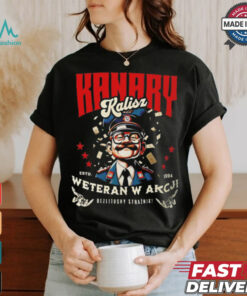 Kanary Kalisz Veteran in Action estd 1994 shirt