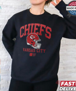 Kansas City Chiefs Nike Anthracite Helmet Essential T Shirt