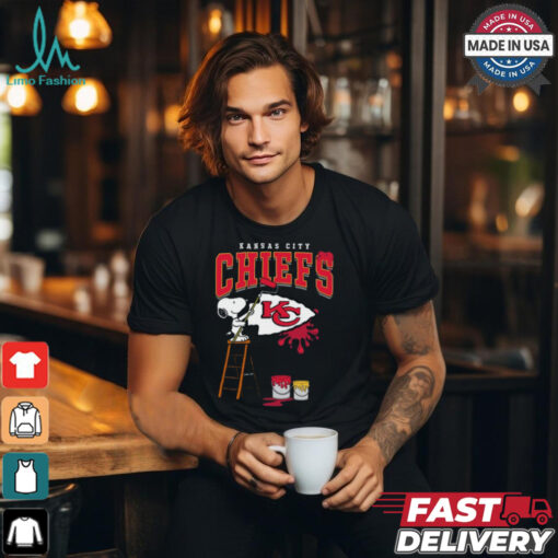 Kansas City Chiefs Snoopy Painting Shirt