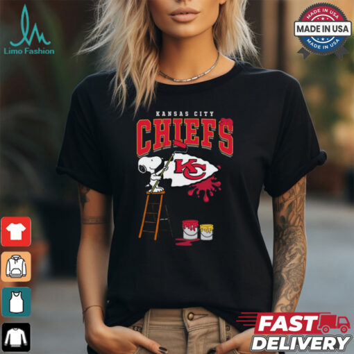 Kansas City Chiefs Snoopy Painting Shirt