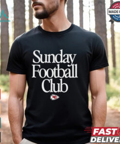 Kansas City Chiefs Sunday Football Club Heavyweight T Shirt