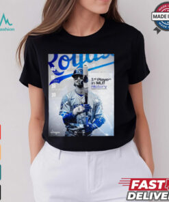 Kansas City Royals Bobby Witt Jr. 1st Player In MLB History Poster t shirt