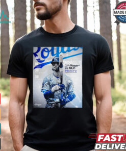 Kansas City Royals Bobby Witt Jr. 1st Player In MLB History Poster t shirt