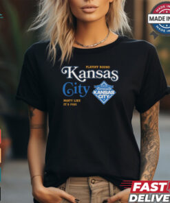Kansas City Royals KC October Playoff Bound Party Like It’s 1985 Postseason 2024 t shirt