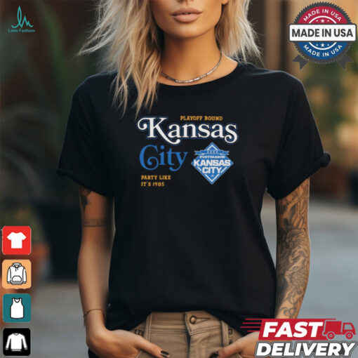 Kansas City Royals KC October Playoff Bound Party Like It’s 1985 Postseason 2024 t shirt