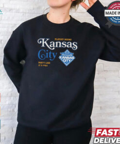 Kansas City Royals KC October Playoff Bound Party Like It’s 1985 Postseason 2024 t shirt