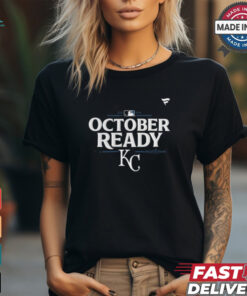 Kansas City Royals October Ready 2024 MLB Postseason Locker Room T Shirt