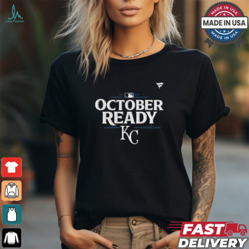 Kansas City Royals October Ready 2024 MLB Postseason Locker Room T Shirt