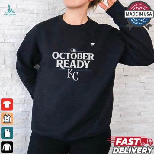 Kansas City Royals October Ready 2024 MLB Postseason Locker Room T Shirt