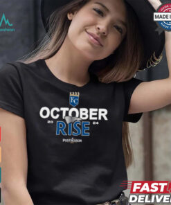 Kansas City Royals October rise 2024 Postseason shirt