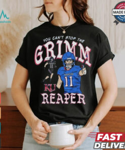 Kansas Jayhawks Luke Grimm Reaper Shirt