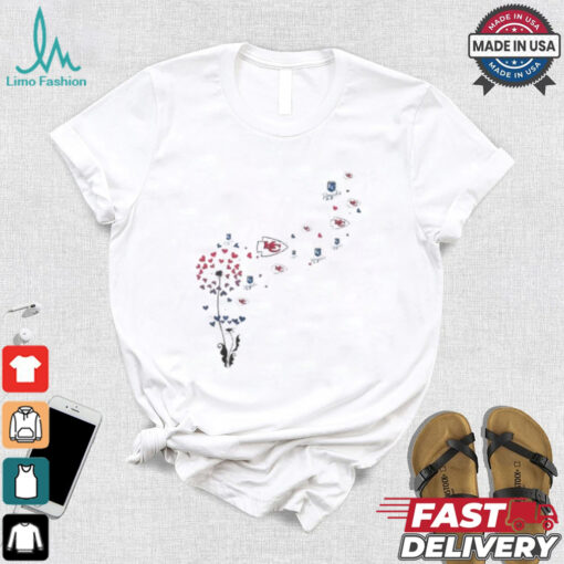 Kansas Sports Teams Floral Dandelion Shirt