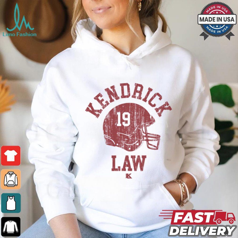 Kendrick Law College Helmet Shirt Kendrick Law College Helmet Shirt