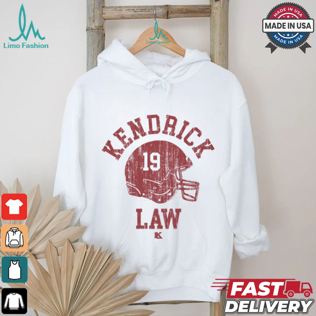 Kendrick Law College Helmet Shirt Kendrick Law College Helmet Shirt