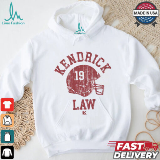 Kendrick Law College Helmet Shirt