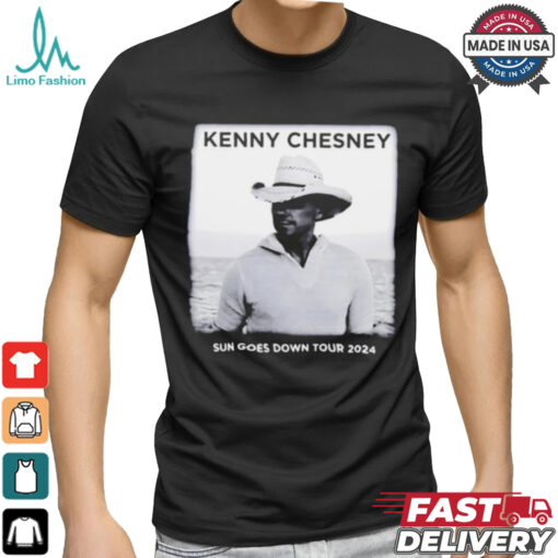 Kenny Chesney suns goes down tour 2024 graphite shirt