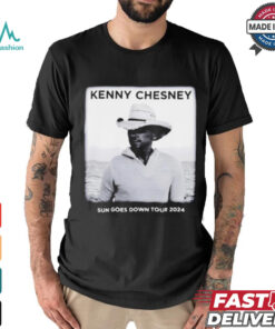 Kenny Chesney suns goes down tour 2024 graphite shirt