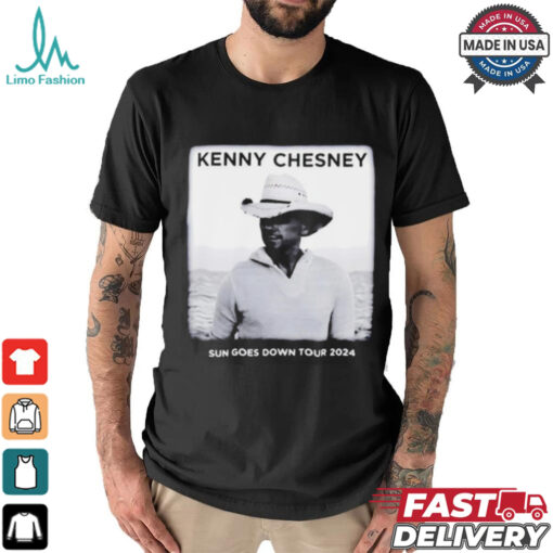 Kenny Chesney suns goes down tour 2024 graphite shirt