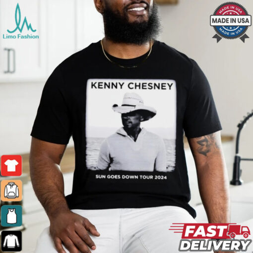 Kenny Chesney suns goes down tour 2024 graphite shirt