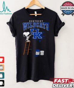 Kentucky Wildcats Snoopy Painting Shirt