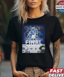 Kentucky Wildcats Win 41 6 Ohio Football 2024 Game Day Final Score Shirt