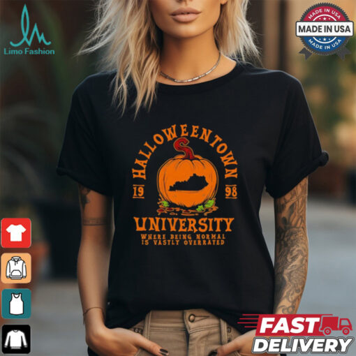 Kentucky pumpkin Halloweentown University where being normal is vastly overrated shirt