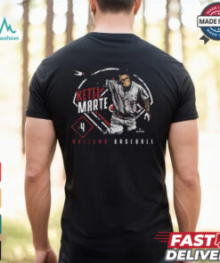 Ketel Marte #4 Arizona Baseball Ballpark t shirt