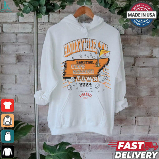 Knoxville TN Best College Town 2024 Fireball t shirt