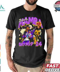 Kobe Bryant Vintage No 24 Champion MVP Graphic Basketball shirt