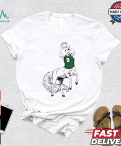 Kristaps Porzingis Unicorn Green Boston shirt