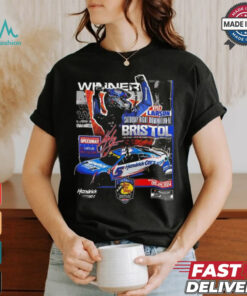 Kyle Larson Checkered Flag Sports 2024 Bass Pro Shops Night Race Winner T shirt
