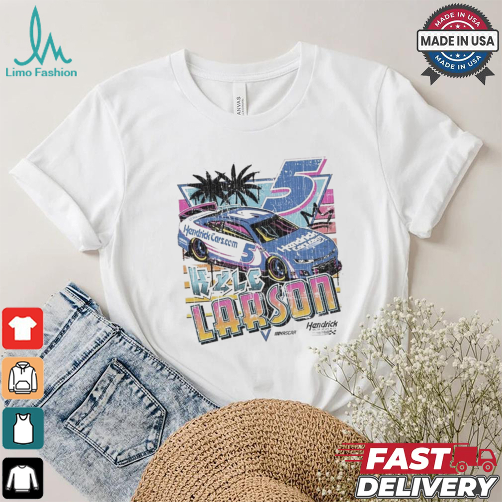 Kyle Larson Hendrick Motorsports Team Hendrickcars.com Car Shirt Kyle Larson Hendrick Motorsports Team Hendrickcars.com Car Shirt