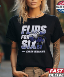 Kyren Williams #23 Los Angeles Rams NFL Flip For Six t shirt