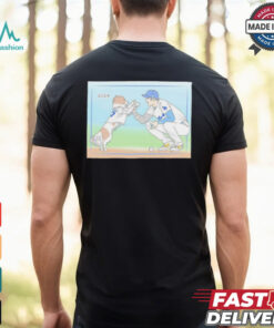 LA Dodgers Shohei Ohtani and Decoy hi five art shirt