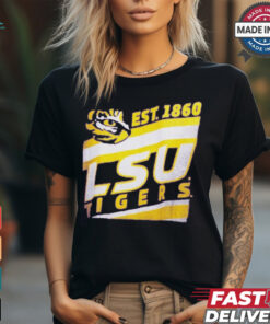 LSU Tigers Fanatics Ideal Faded Big & Tall T Shirt