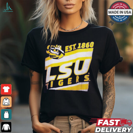 LSU Tigers Fanatics Ideal Faded Big & Tall T Shirt