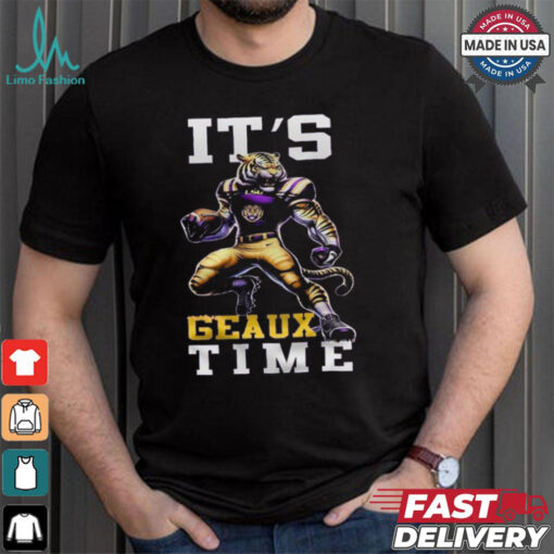 LSU Tigers It Is Geaux Time Mascot Shirt