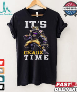 LSU Tigers It Is Geaux Time Mascot Shirt