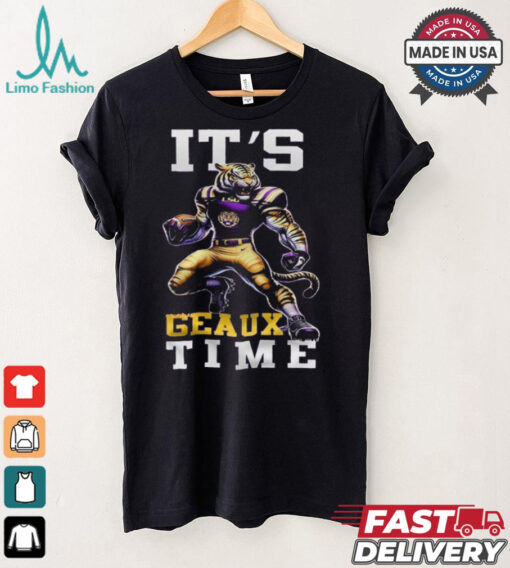 LSU Tigers It Is Geaux Time Mascot Shirt