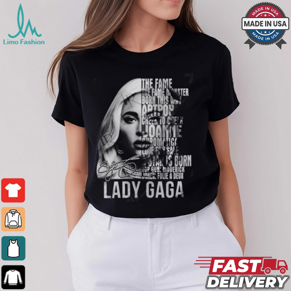Lady Gaga Album Unisex T Shirt Lady Gaga Album Unisex T Shirt