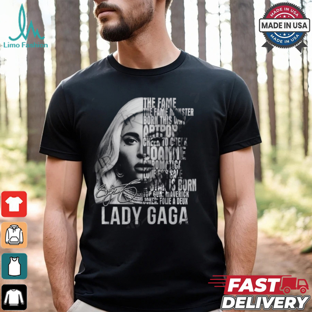 Lady Gaga Album Unisex T Shirt Lady Gaga Album Unisex T Shirt