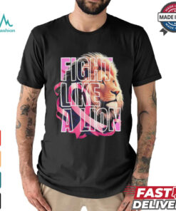Lake como fight like a lion shirt