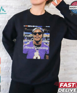 Lamar Jackson Almost Gameday Shades Baltimore Ravens T Shirts