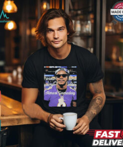 Lamar Jackson Almost Gameday Shades Baltimore Ravens T Shirts