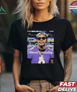 Lamar Jackson Almost Gameday Shades Baltimore Ravens T Shirts