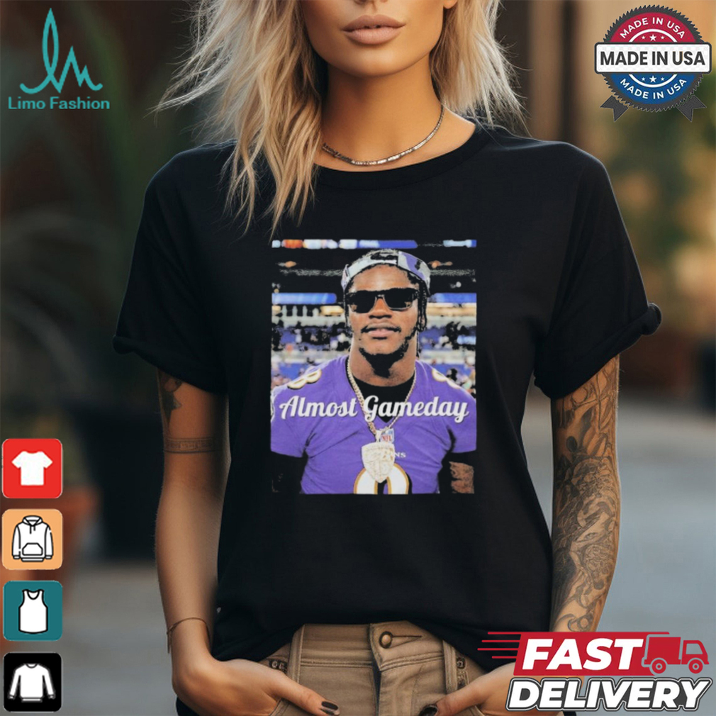 Lamar Jackson Almost Gameday Shades Baltimore Ravens T Shirts Lamar Jackson Almost Gameday Shades Baltimore Ravens T Shirts