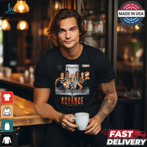 Las Vegas Aces WNBA Playoff 24 Advance To Semi Finals shirt