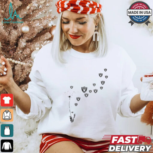 Las Vegas Raiders Floral Dandelion Shirt