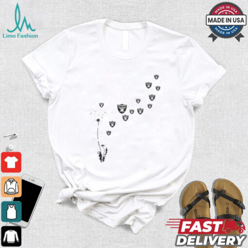 Las Vegas Raiders Floral Dandelion Shirt