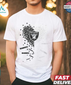 Las Vegas Raiders Heart Shirt